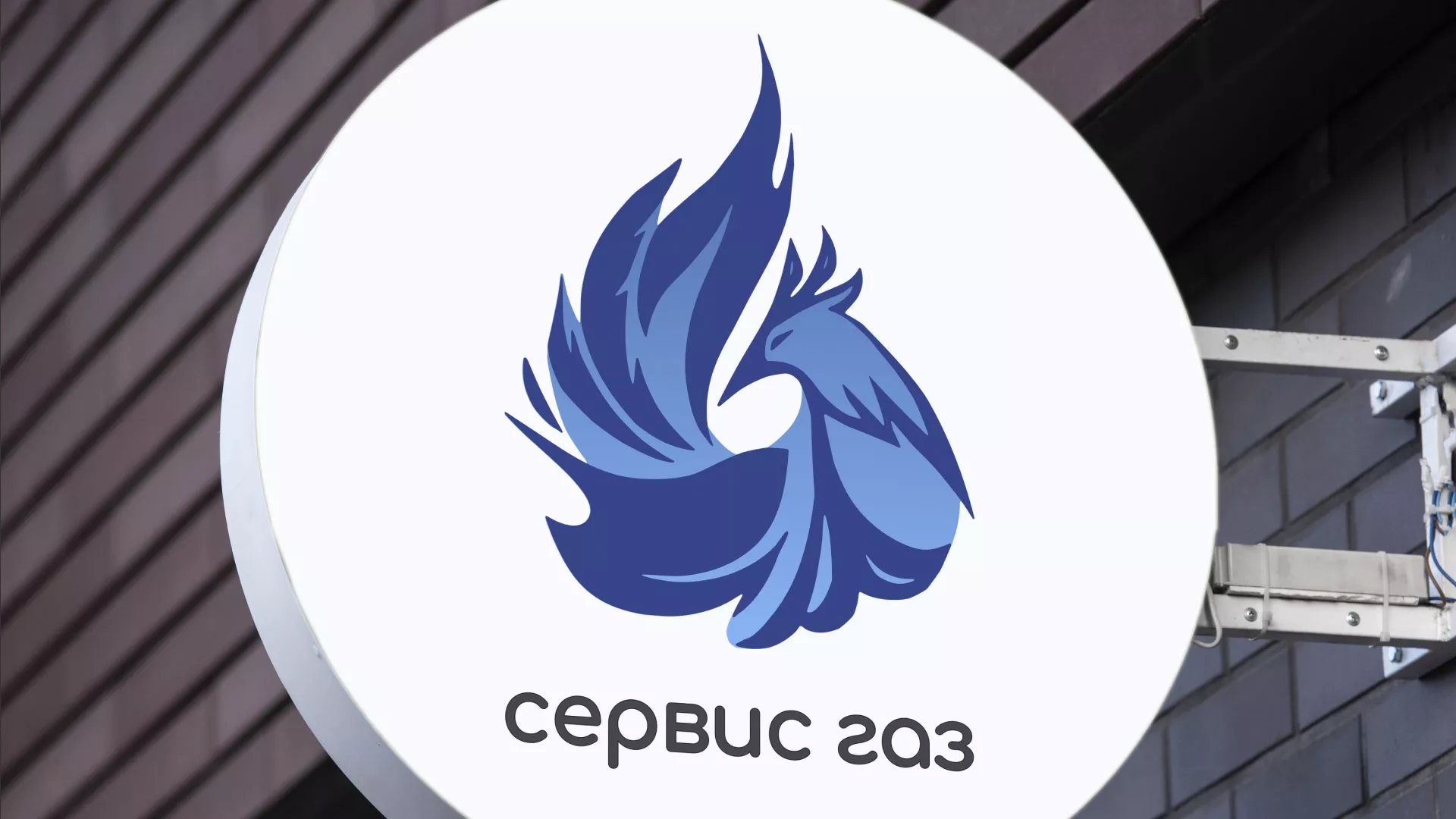 Создание логотипа «Сервис газ» в Касимове